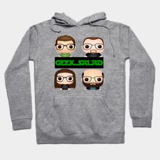 Geek Salad Tile 2020 transparent Hoodie